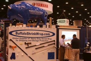Buffalo Shrink Wrap Shows off their product at IBEX